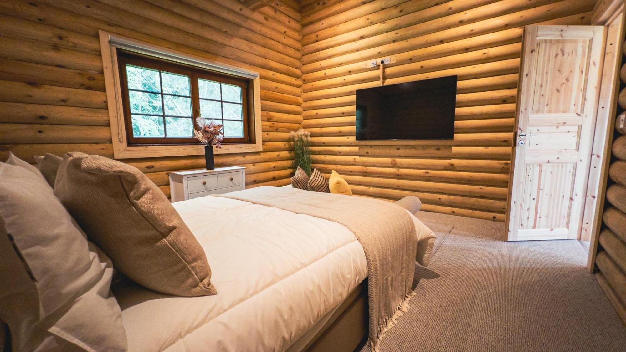 Aspen Lodge, Amazing New Log Cabin With Hot Tub - Sleeps 6 - Felmoor Park Morpeth Zimmer foto
