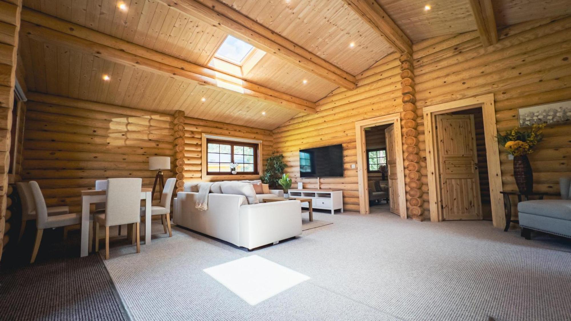 Aspen Lodge, Amazing New Log Cabin With Hot Tub - Sleeps 6 - Felmoor Park Morpeth Zimmer foto